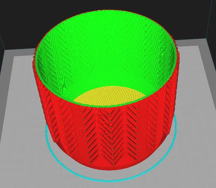 Chậu hoa kiểu khối lớn sẵn sàng in chế độ bình - Image 4