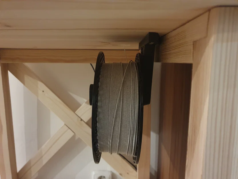 Giá đỡ cuộn filament 1kg gắn dưới bàn - Image 2