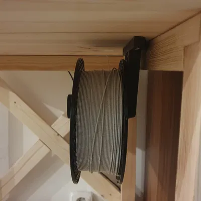Giá đỡ cuộn filament 1kg gắn dưới bàn