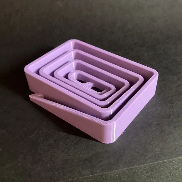 Giá đỡ xà phòng CHIOCCIOLA với thiết kế hình học đơn giản - Image 1