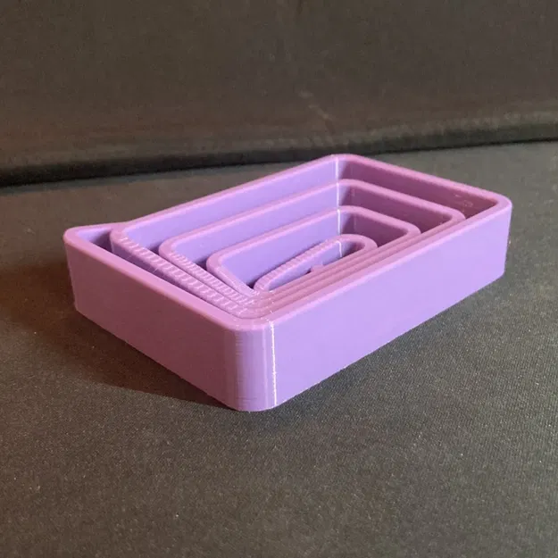 Giá đỡ xà phòng CHIOCCIOLA với thiết kế hình học đơn giản - Image 2