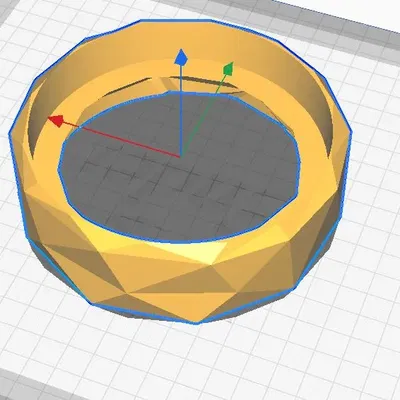 Giá đỡ cho lọ thủy tinh Ikea Vardagen 1.8 L thiết kế LowPoly