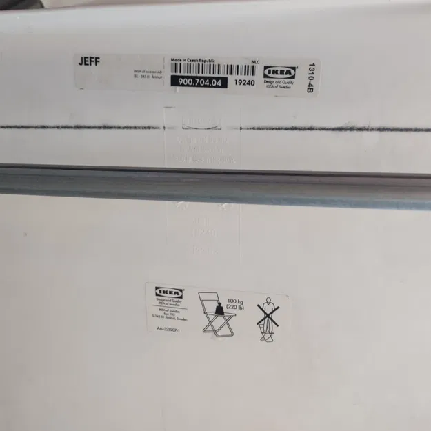 Giá đỡ chân ghế Kluzák IKEA 900.704.04 - Image 4