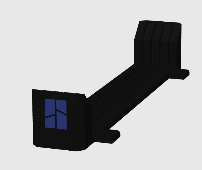 Giá đỡ bảng 4 khe cho máy in Bambu Lab X1C - Image 1