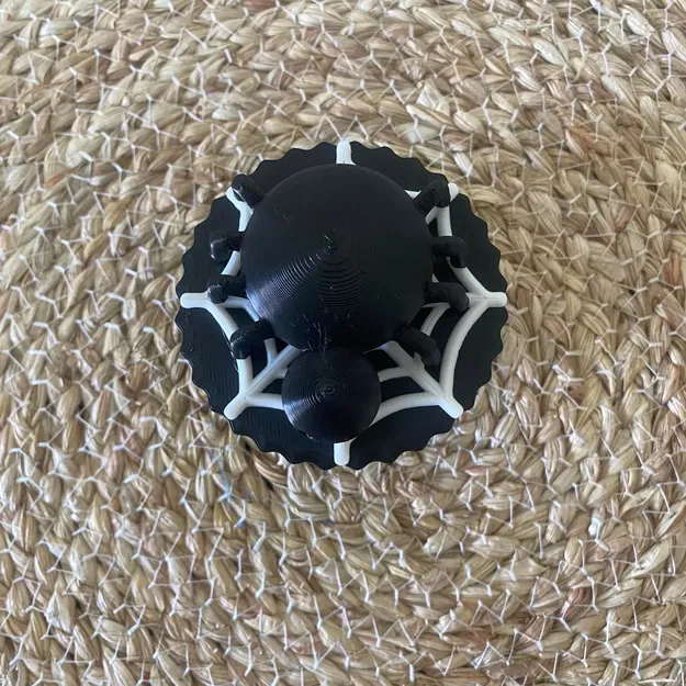 Bánh cupcake nhện trang trí Halloween - Image 2