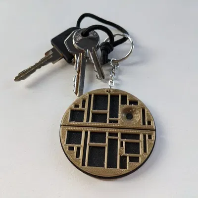 Móc khóa hình cái chết từ Star Wars