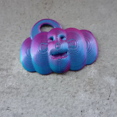 Móc khóa bí ngô dễ thương cho Halloween