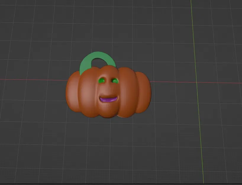 Móc khóa bí ngô dễ thương cho Halloween - Image 3