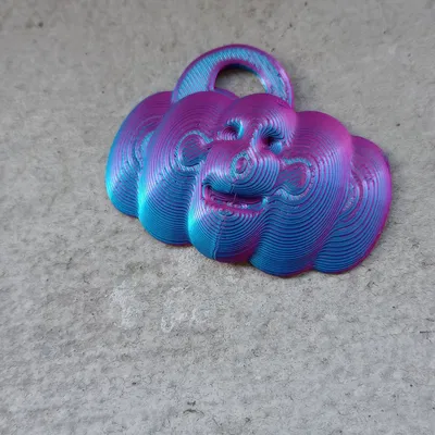 Móc khóa bí ngô dễ thương cho Halloween