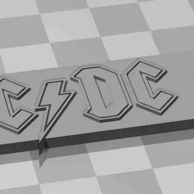 Móc khóa acdc cho xe đẩy siêu thị