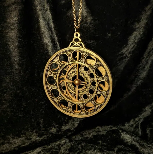 Mặt dây chuyền Thiên Văn 3 Phần từ Bloodborne - Image 1