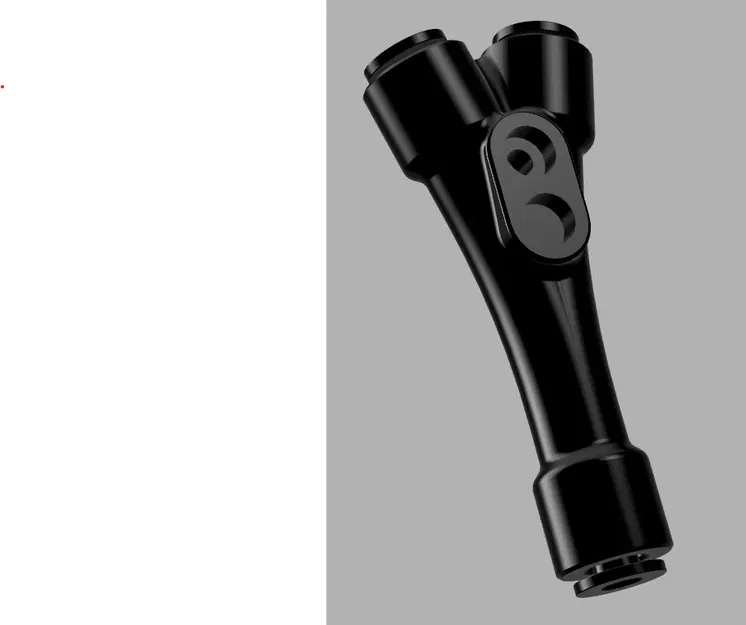 Y-Splitter với nam châm 3x6 mm - Image 1