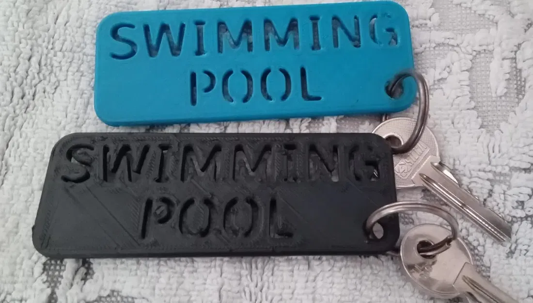 Móc chìa khóa cho bể bơi chung cư - Image 1