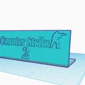 Mô hình bàn chơi game Counter Strike 2 phong cách hiện đại - Thumbnail 1