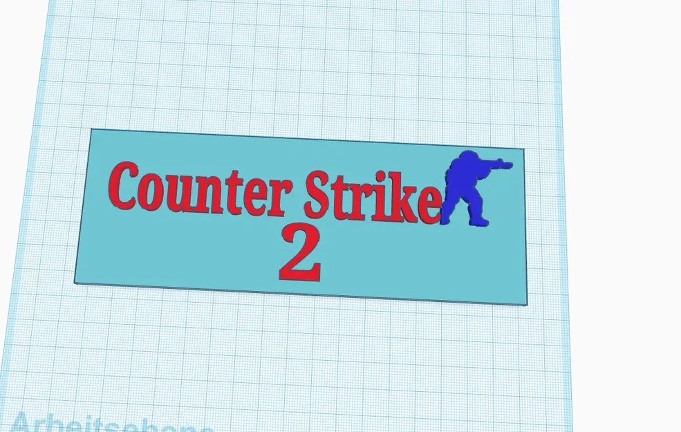 Mô hình bàn chơi game Counter Strike 2 phong cách hiện đại - Image 2