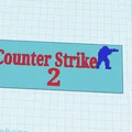 Mô hình bàn chơi game Counter Strike 2 phong cách hiện đại - Thumbnail 2