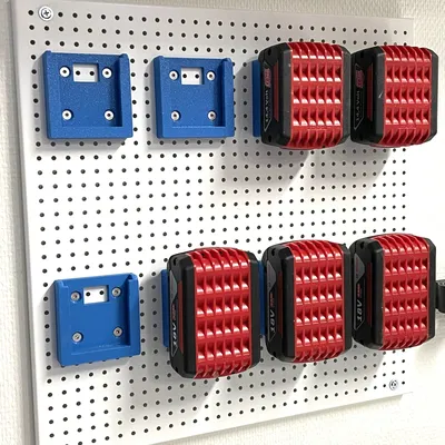 Giá đỡ pin Bosch 18V tiện lợi và gọn gàng