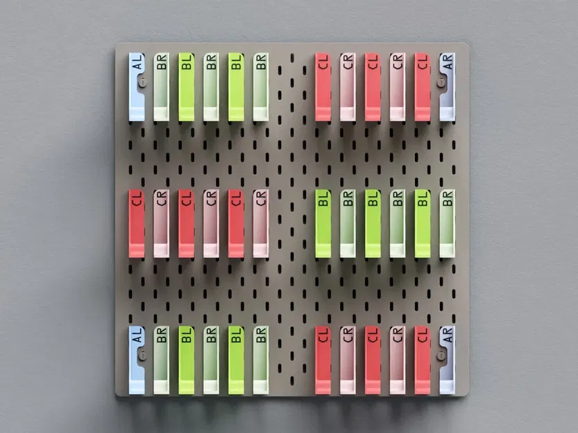 Giá đỡ cuộn filament gắn tường cho bảng SKADIS IKEA - Image 2