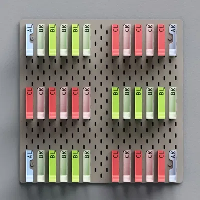 Giá đỡ cuộn filament gắn tường cho bảng SKADIS IKEA