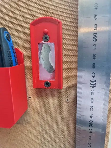 Giá đỡ thước kẻ gắn tường từ tính - Image 2