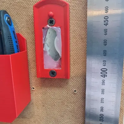 Giá đỡ thước kẻ gắn tường từ tính