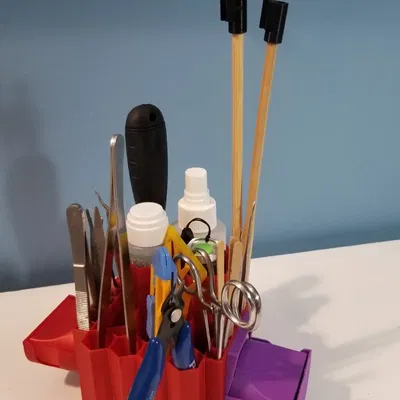 Giá đỡ công cụ với nhiều ngăn cho máy in 3D