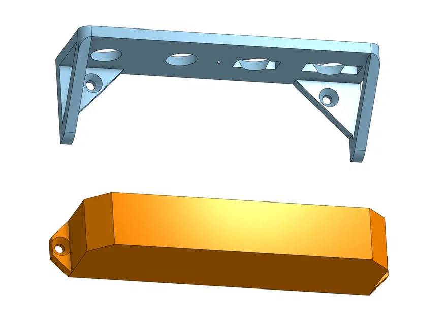 Giá đỡ chisel treo tường cho 4 chisel với nhãn hiệu - Image 3