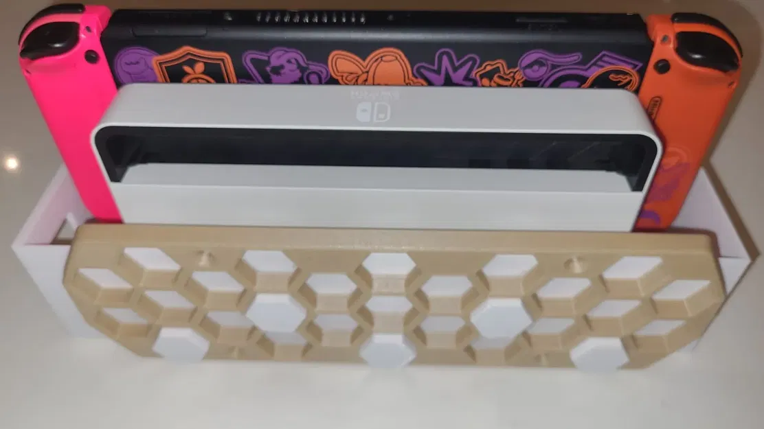 Giá đỡ cho Nintendo Switch OLED với hệ thống Honeycomb - Image 2