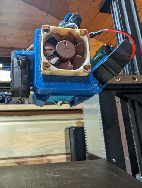 Bộ che quạt Ender3 với làm mát phần 5015, BLTouch và giá đỡ cảm biến gia tốc ADXL345 - Image 2