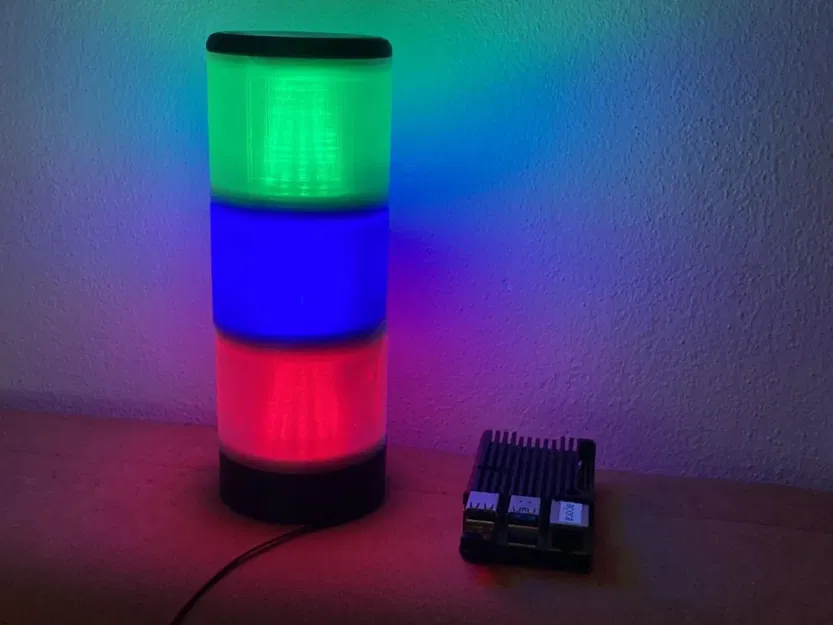 Tháp tín hiệu nhiều tầng cho vòng LED RGB - Image 1