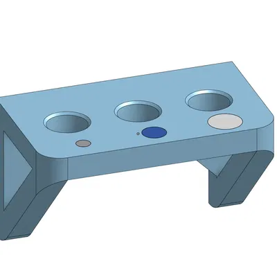 Giá đỡ đục lỗ treo tường có nhãn kích thước