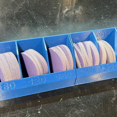 Bộ tổ chức đĩa chà nhám 3" cho máy in 3D