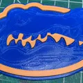 Biểu tượng đội bóng UF Gators 3D sắc nét - Thumbnail 2