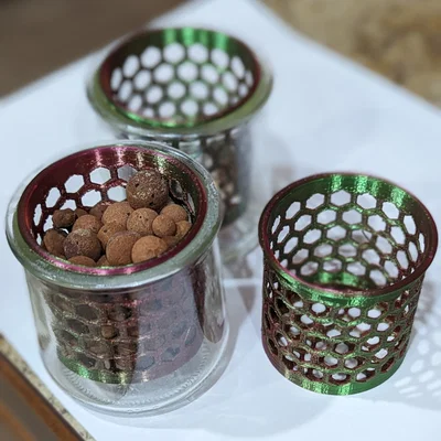 Giỏ cây cho sữa chua Oui bằng vật liệu bền chắc