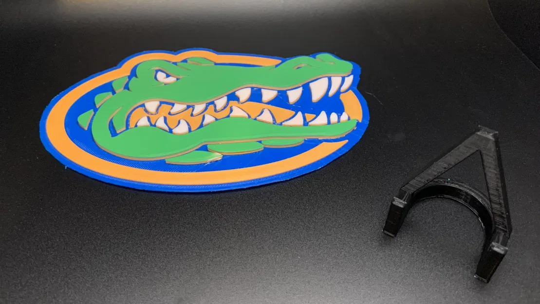 Biểu tượng đội bóng UF Gators 3D sắc nét - Image 8