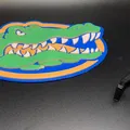 Biểu tượng đội bóng UF Gators 3D sắc nét - Thumbnail 8