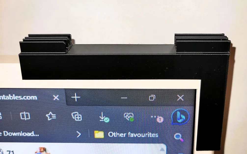 Giá đỡ cáp USB cho đèn ring light và webcam trên màn hình PC - Image 3