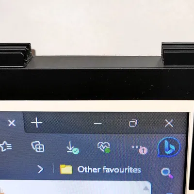 Giá đỡ cáp USB cho đèn ring light và webcam trên màn hình PC