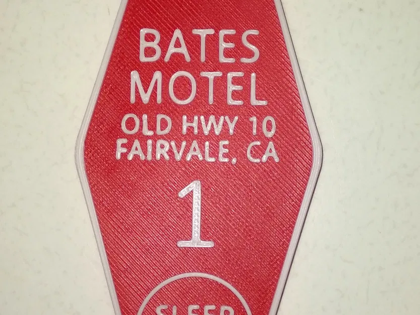 Móc chìa khóa Bates Motel từ phim Psycho - Image 1