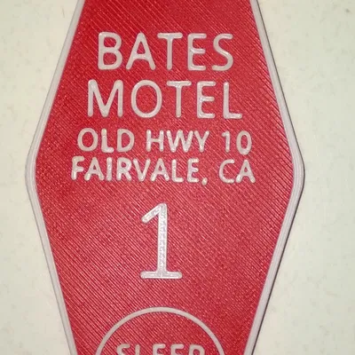 Móc chìa khóa Bates Motel từ phim Psycho