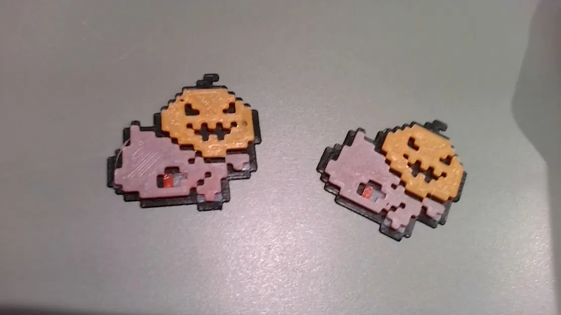 Nghệ thuật pixel Bulbasaur cho Halloween - Image 1