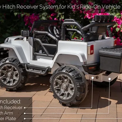 Hệ thống tiếp nhận kéo 2 inch cho xe điện trẻ em