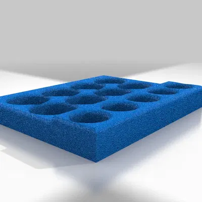 Giá đỡ sơn acrylic cho 5 chai và 8 lọ du lịch