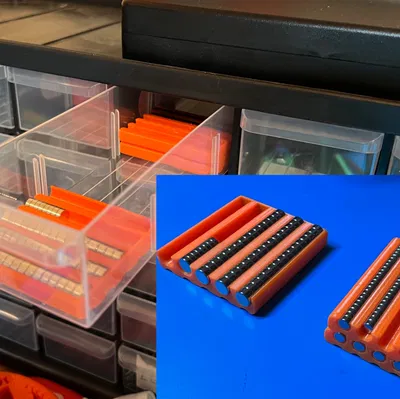 Giá đỡ nam châm cho nam châm 6mm và 4mm