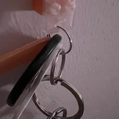 Móc khóa LEGO kết hợp với gạch xây dựng