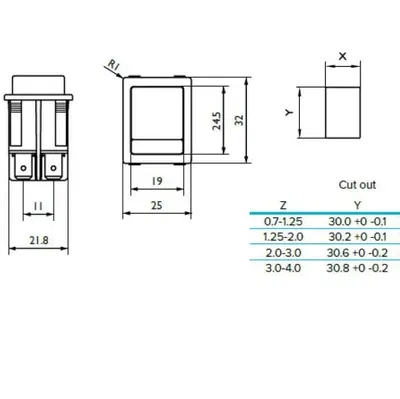 Công tắc rocker điện năng cho Voron 2.4