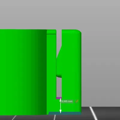 Giá đỡ cảm biến độ ẩm Govee H5075 cho Bambu P1P/P1S/X1C