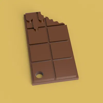 Móc khóa socola độc đáo cho người yêu chocolate