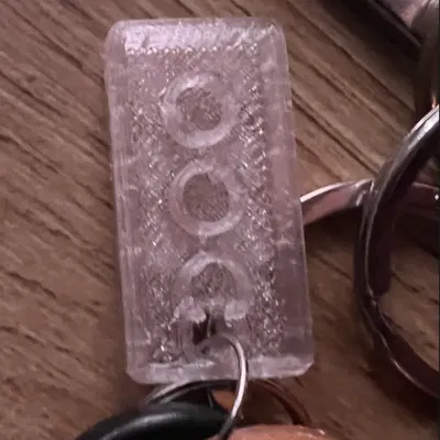 Móc khóa gạch tương thích với LEGO® và Duplo