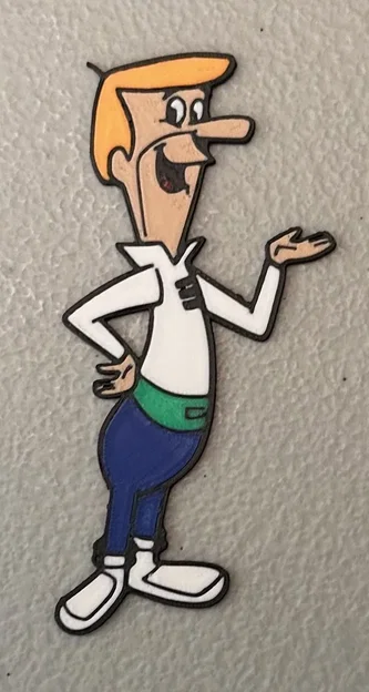 Nam châm George Jetson nhiều màu sắc 7 màu - Image 1